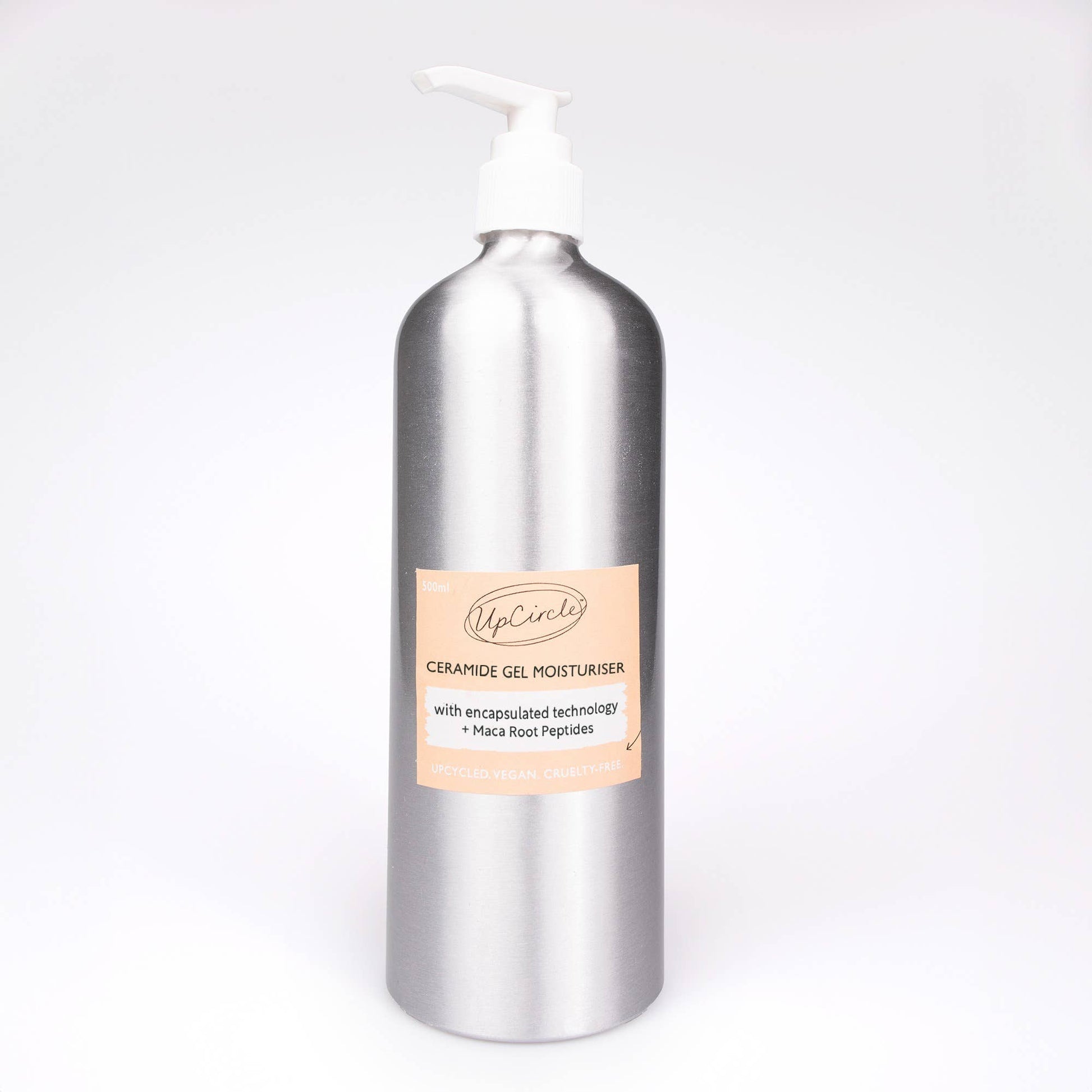 Cooling Gel Moisturiser with Ceramides and Maca Root Peptides by UpCircle Beauty
