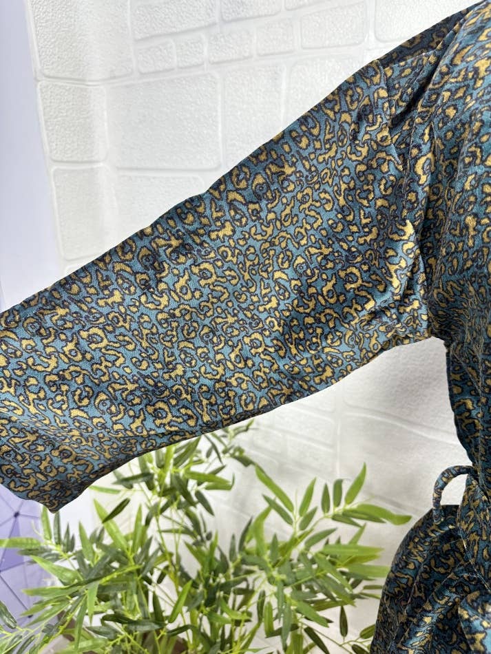 Luxury Velvet Robe With Silk Lining