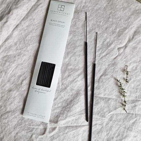 10 Black Opium Incense Sticks