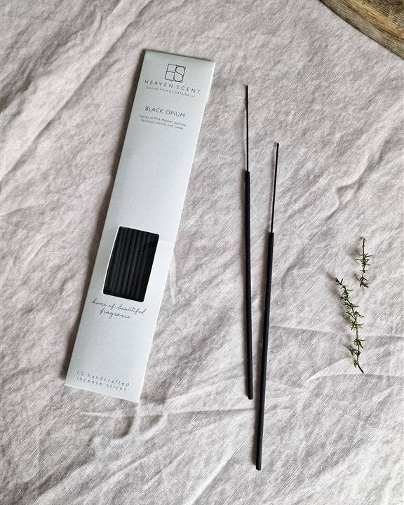 10 Black Opium Incense Sticks