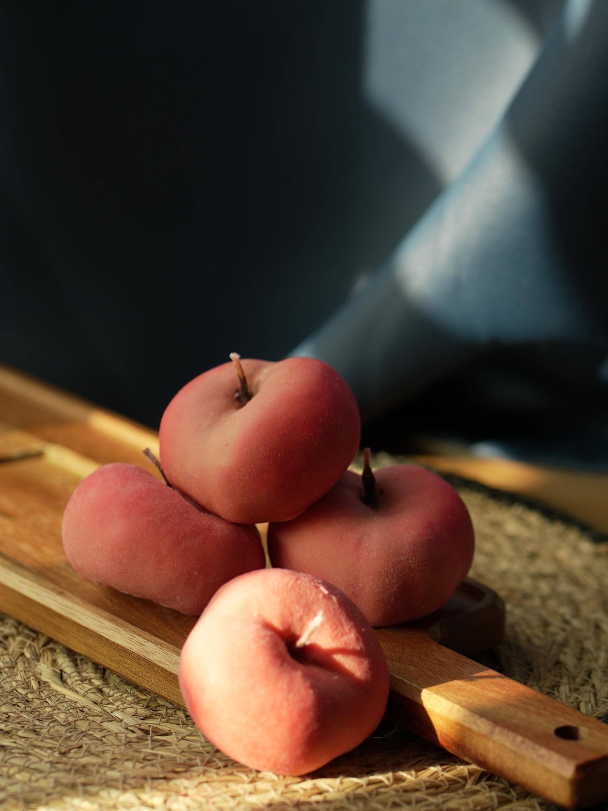 Handmade Peach Fruit Candle
