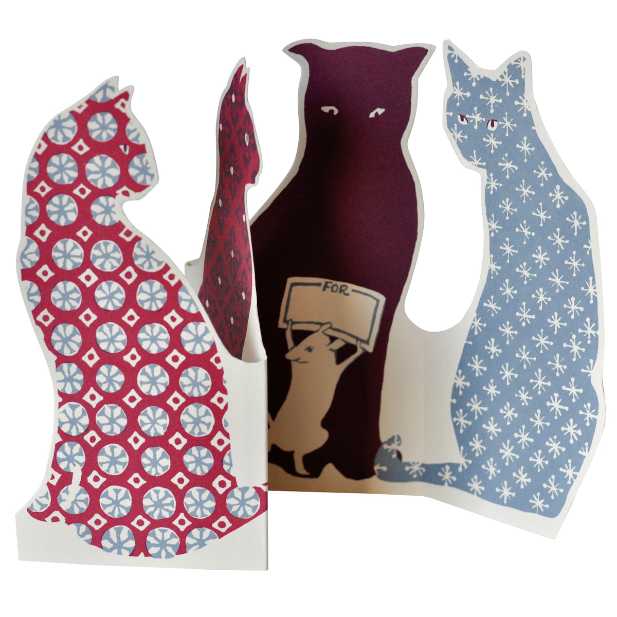 Calico Cats - Concertina Card