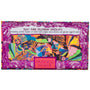 Colorful chocolate bar packaging with artistic design and 'Arthouse Unlimited' branding.