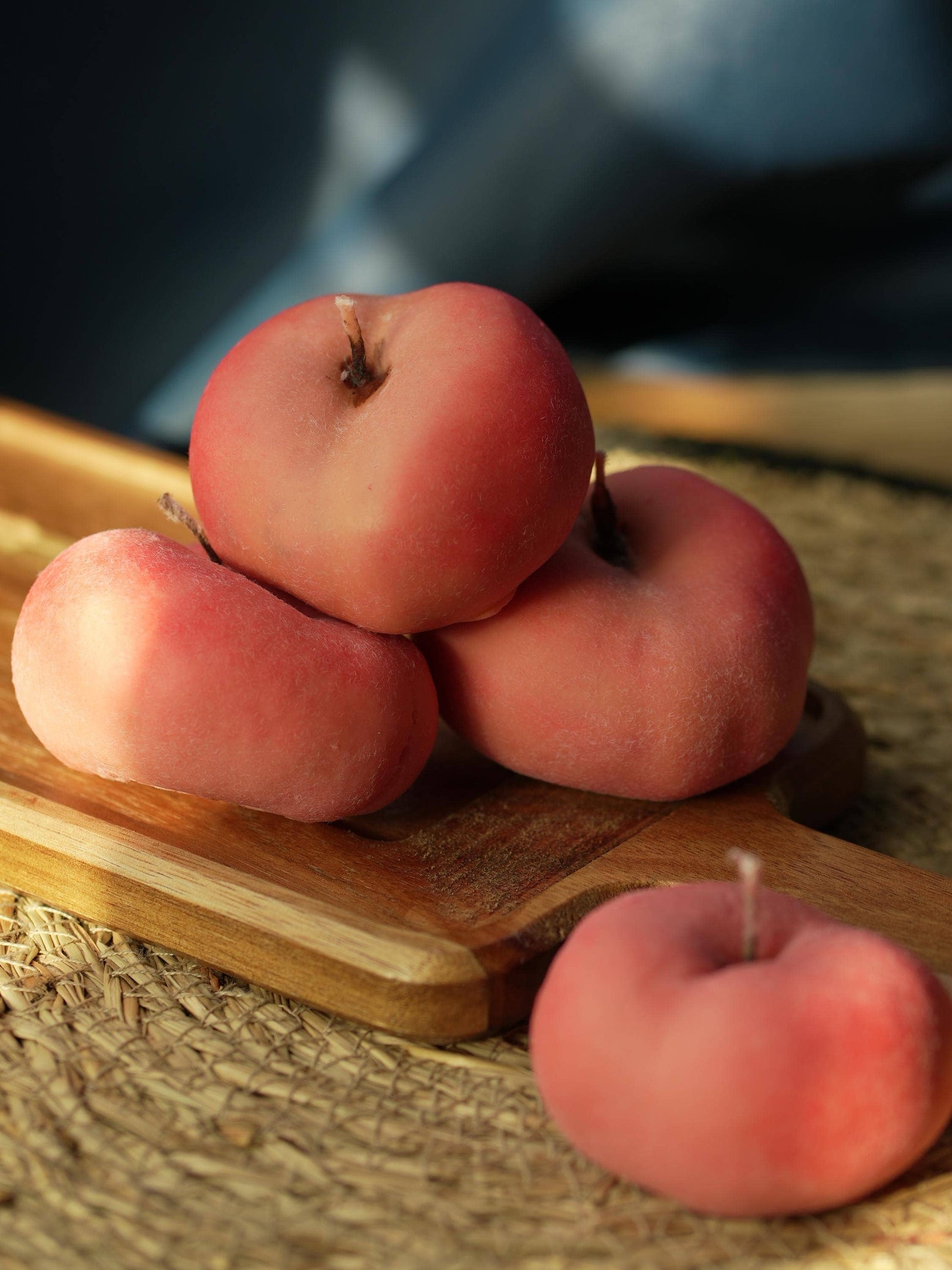 Handmade Peach Fruit Candle