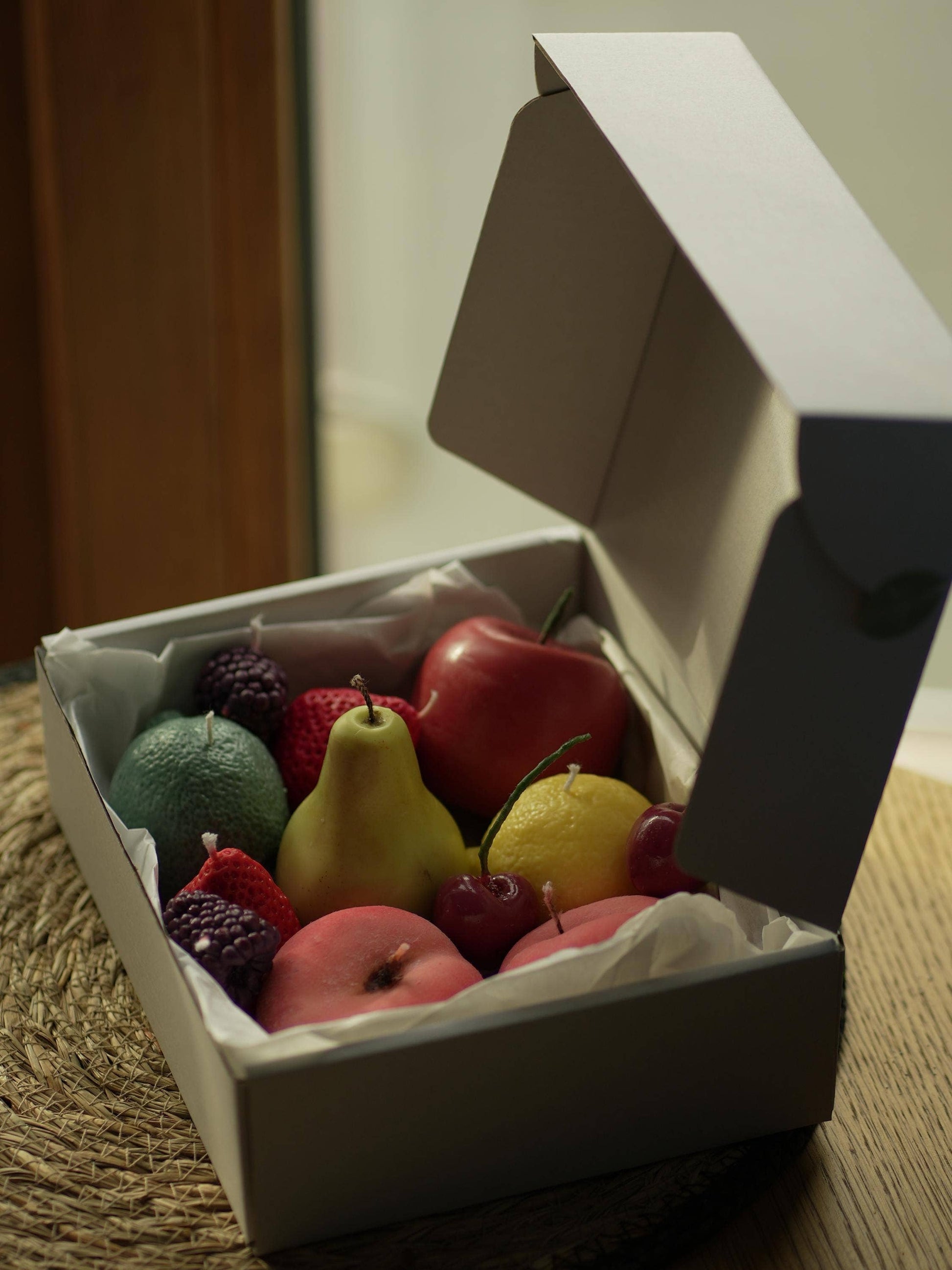 Handmade Fruit Candle Gift Box