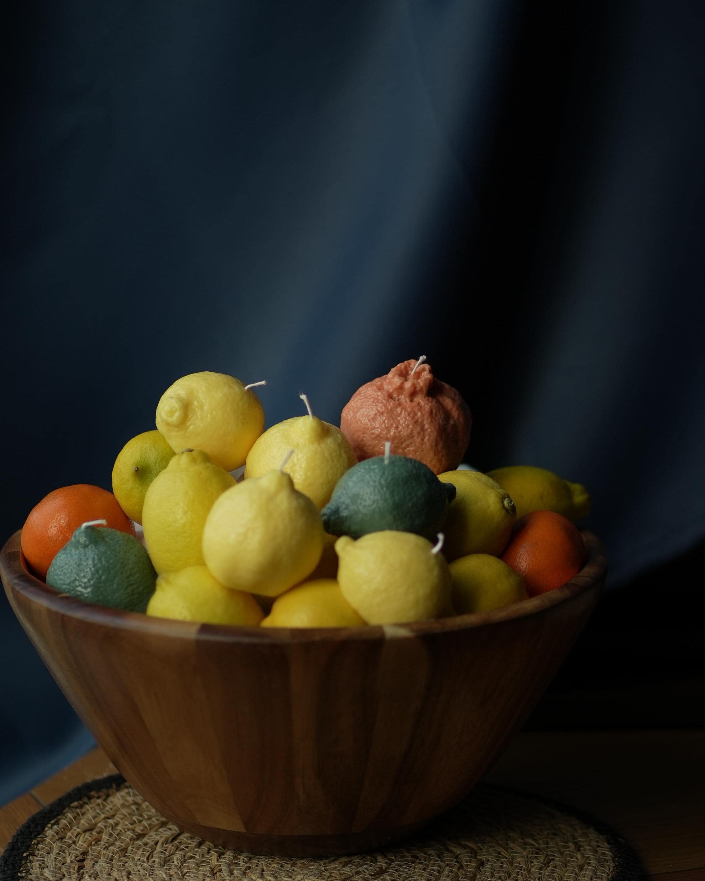 Handmade Lemon Candles