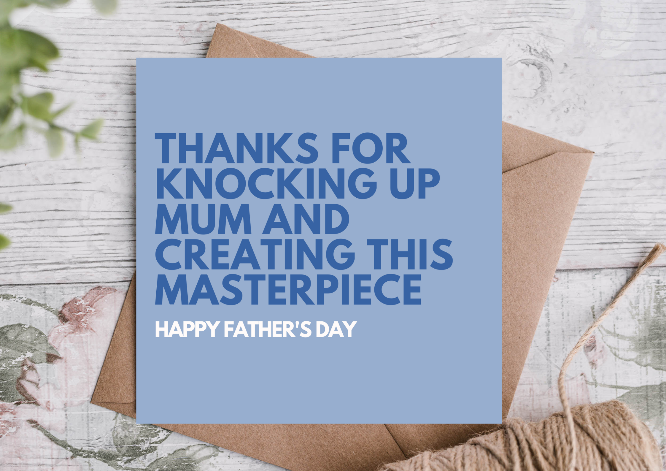 Thanks For Knocking Up Mum