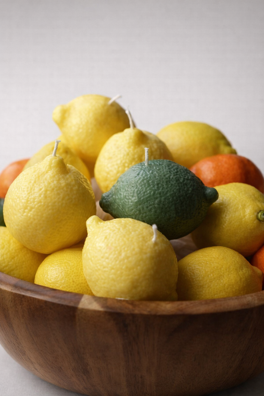 Handmade Lime Fruit Candle