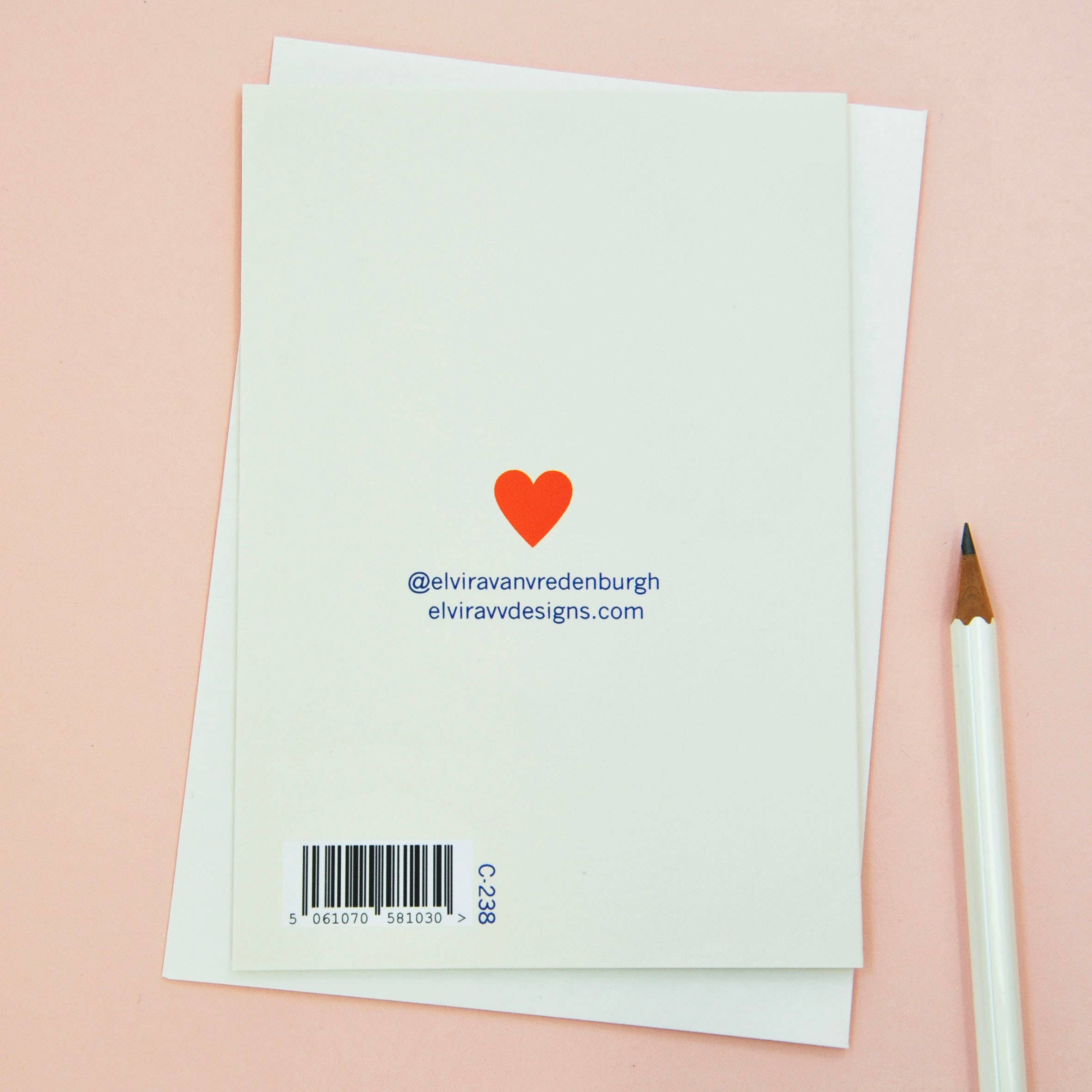 Happy Anniversary in Blue Greetings Card