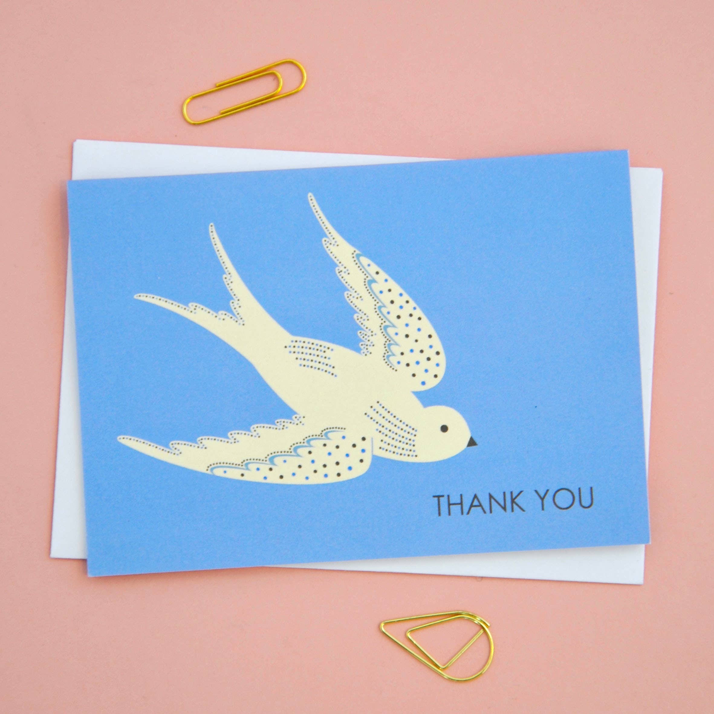 Pic and Mix thank you card notecard set