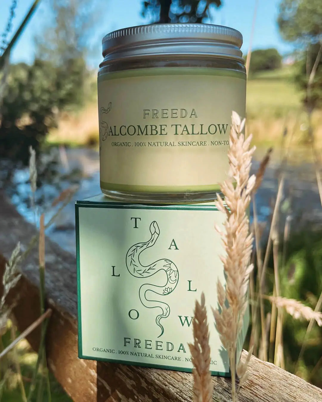 Freeda Unscented  Face & Body Balm 100ml From Salcombe Tallow
