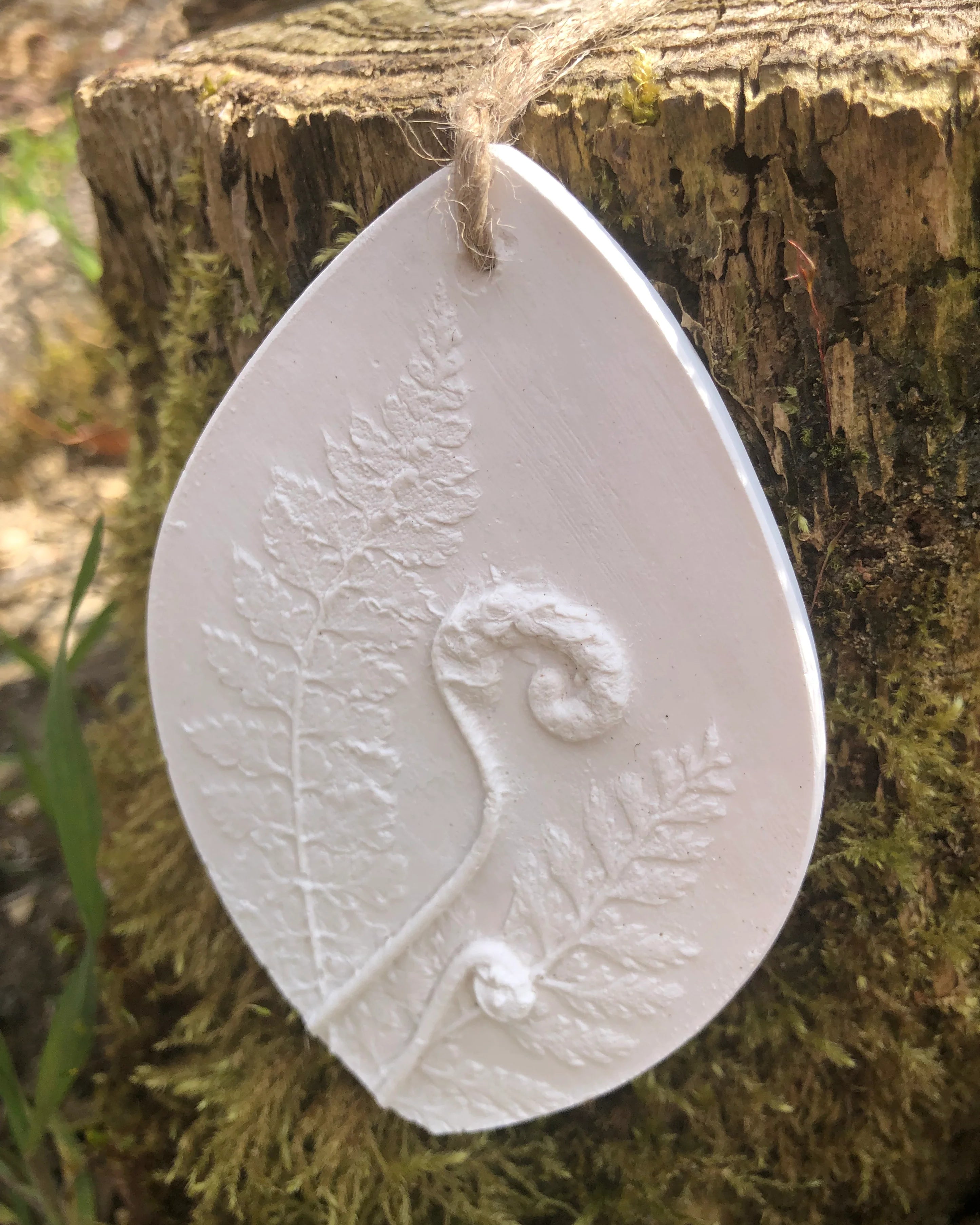 Large Fern Fronds Botanical Cast Fragrance Diffuser The Foxglove Tree