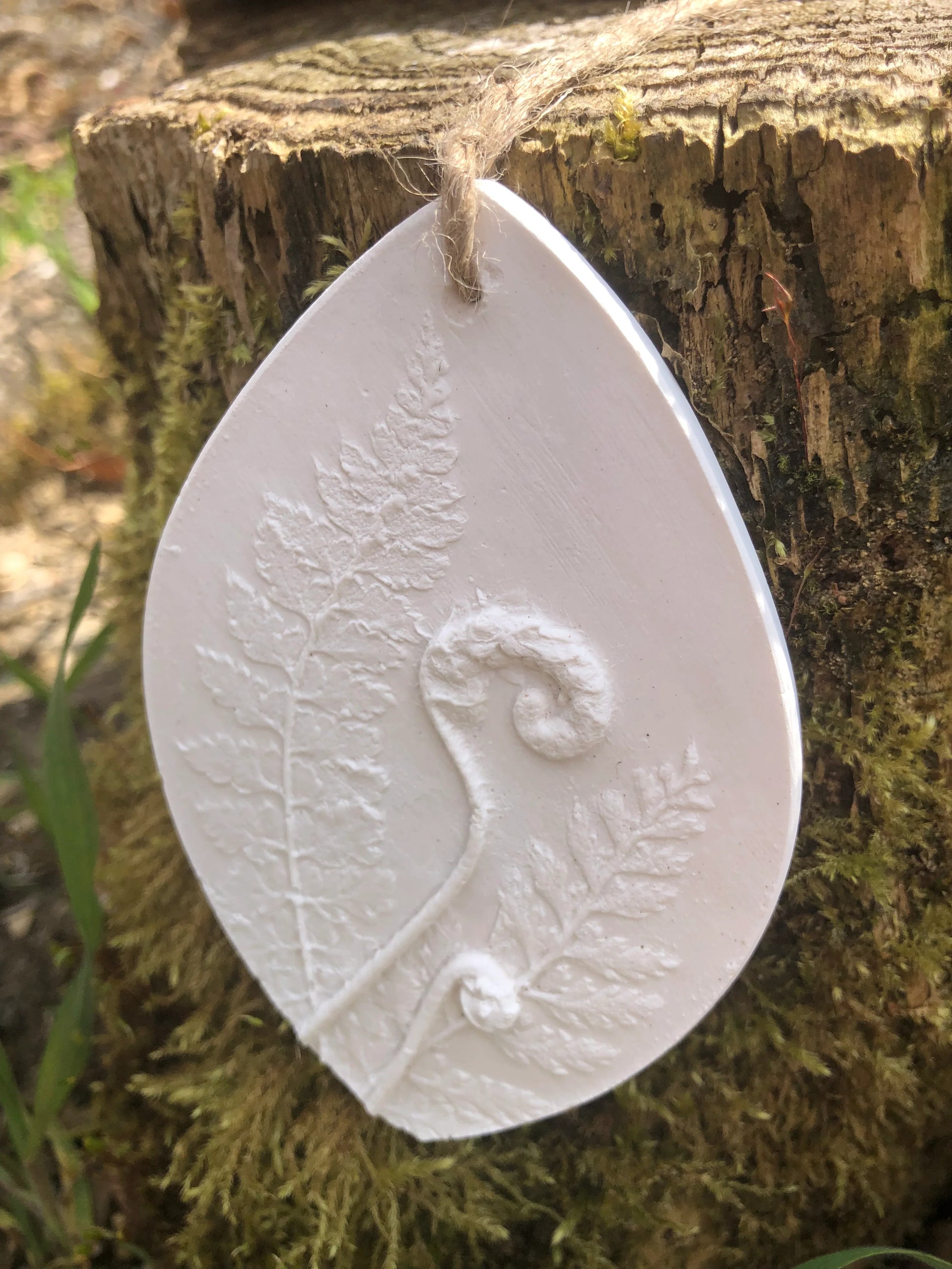 Large Fern Fronds Botanical Cast Fragrance Diffuser The Foxglove Tree