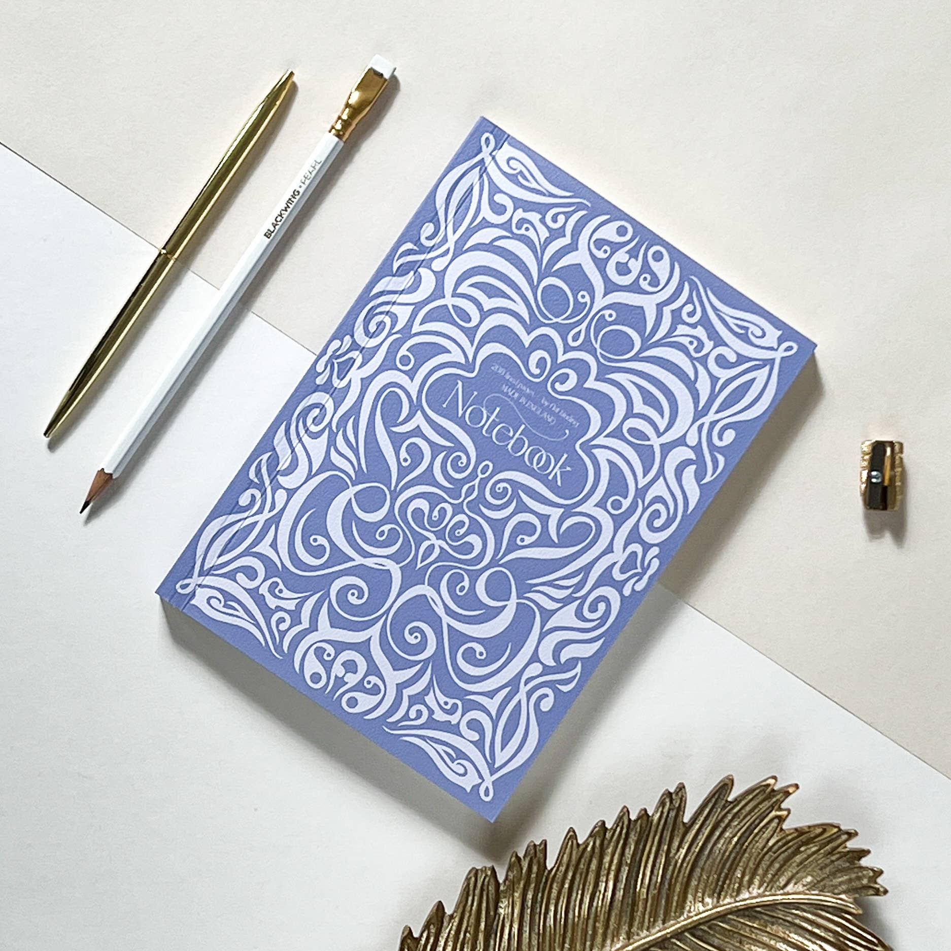 Lilac Swirl Notebook