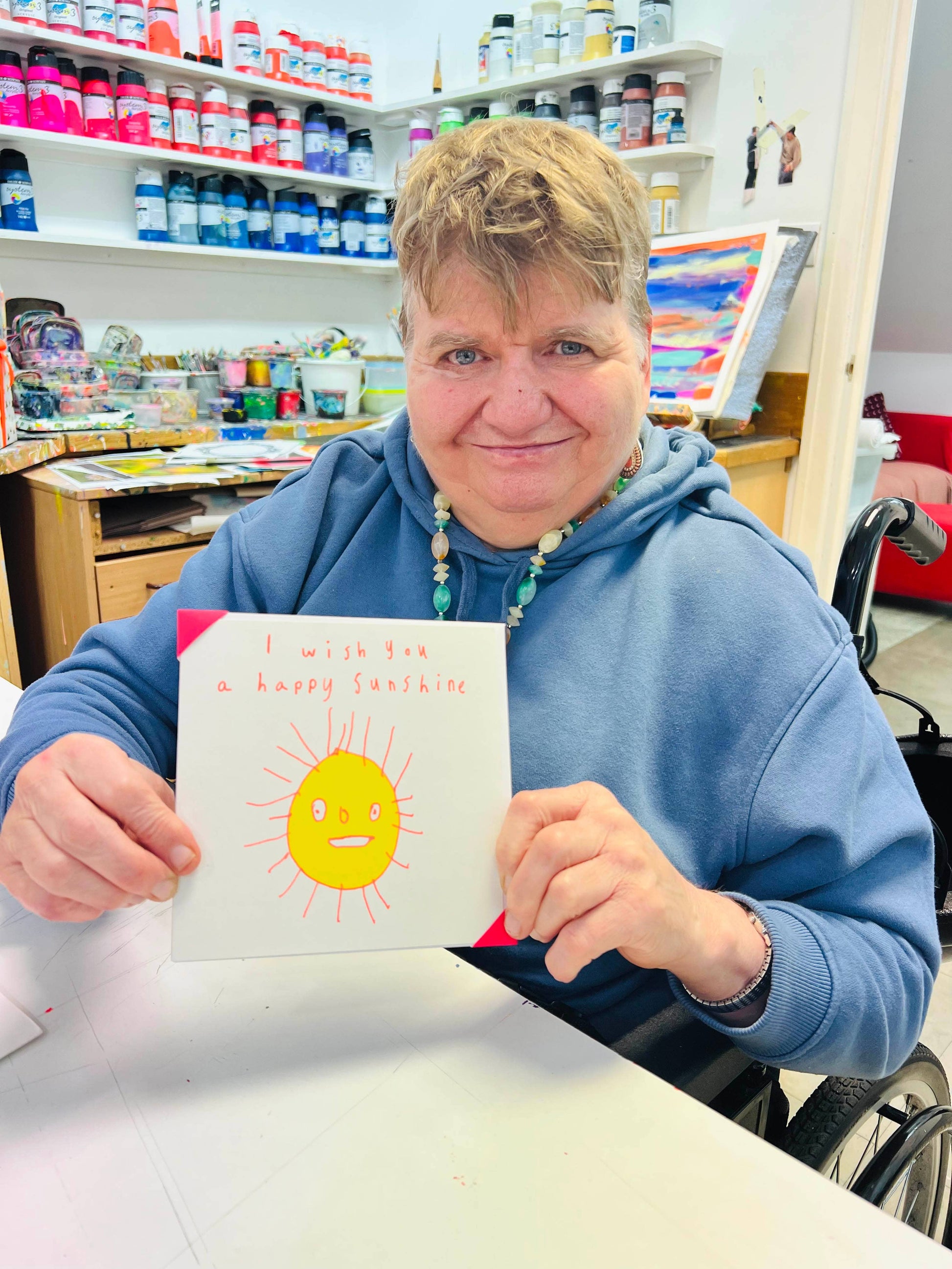 I Wish You A Happy Sunshine, Charity Greetings Card