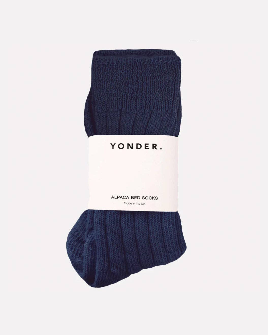 Alpaca Bed Socks | Midnight: 4-8