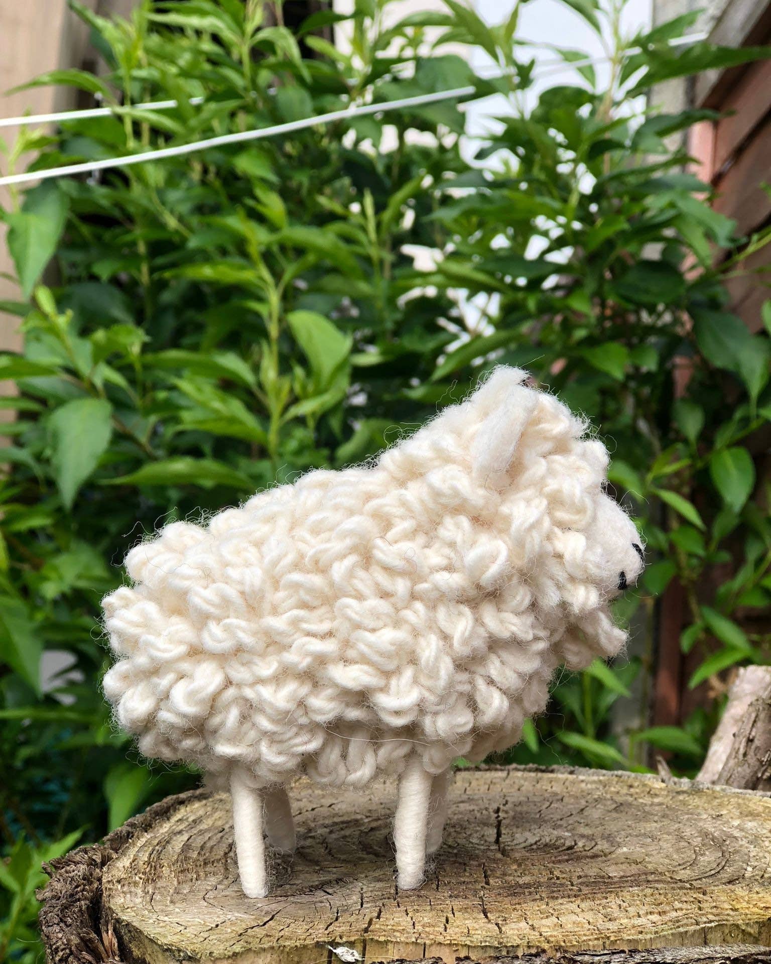 Handmade Felt Knot Sheep Decoration