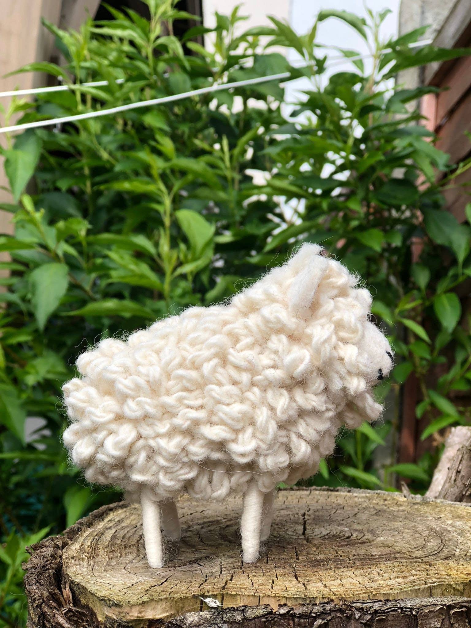 Handmade Felt Knot Sheep Decoration