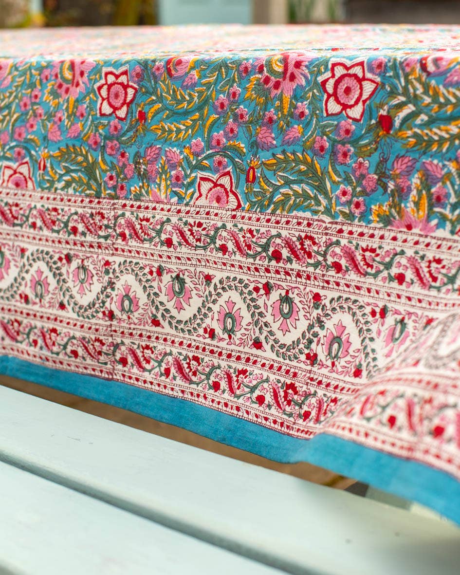 Colourful Tablecloth: 150 x 220cm