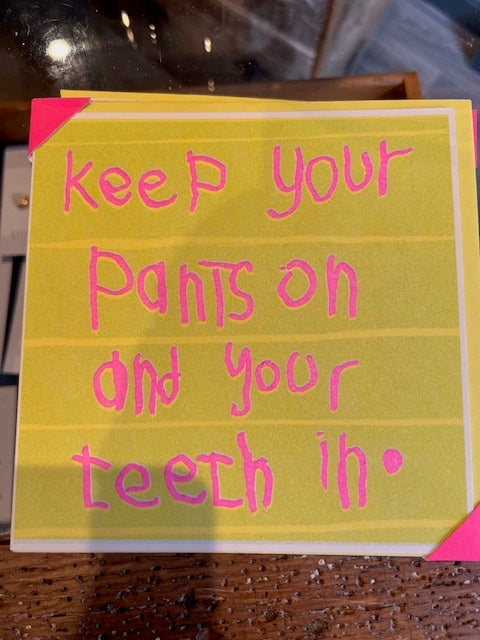 Keep Your Pants On