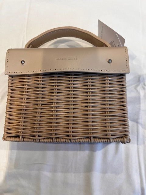 Cream Kuai - Wicker Bag