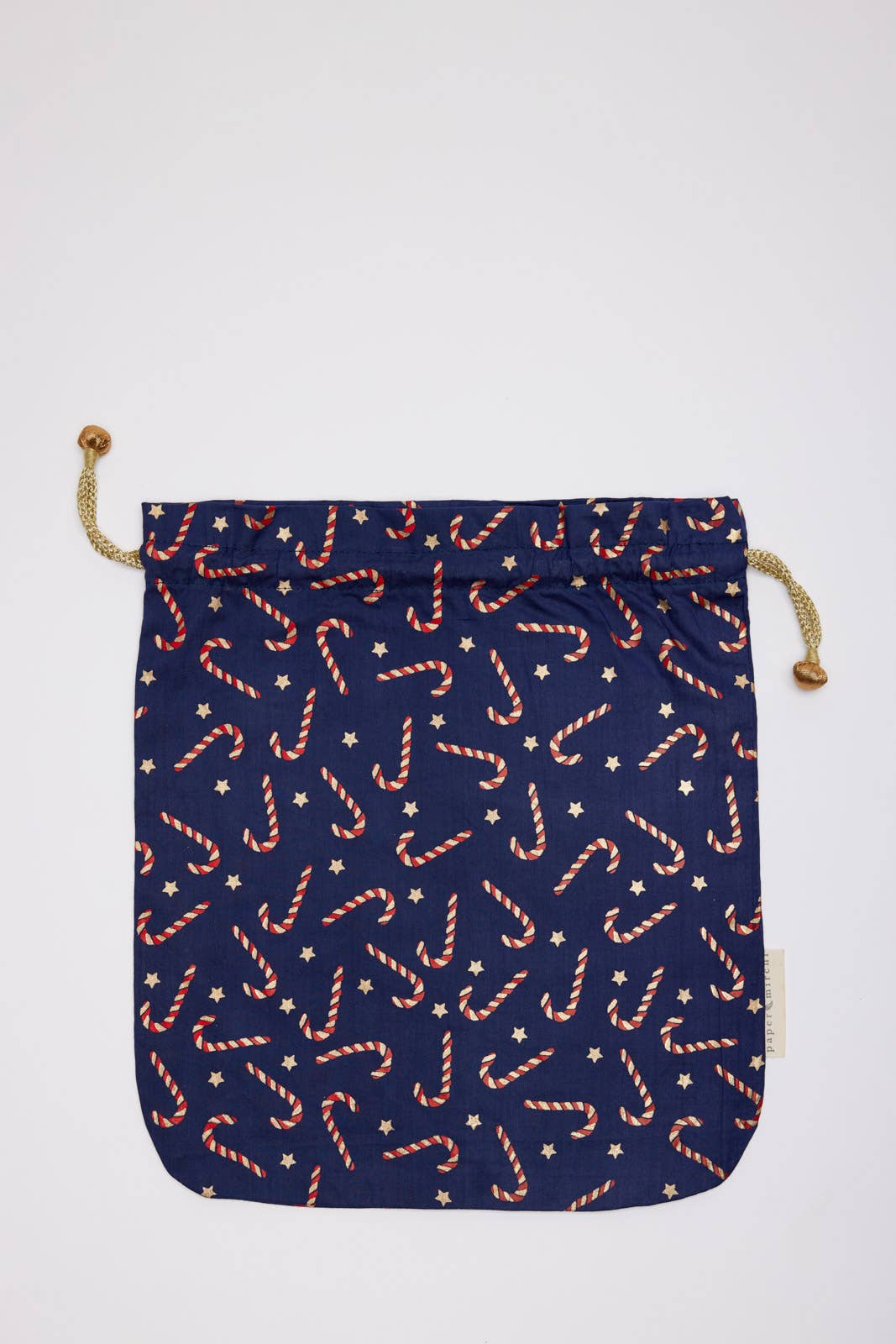 Small Reusable Fabric Gift Bags Double Drawstring