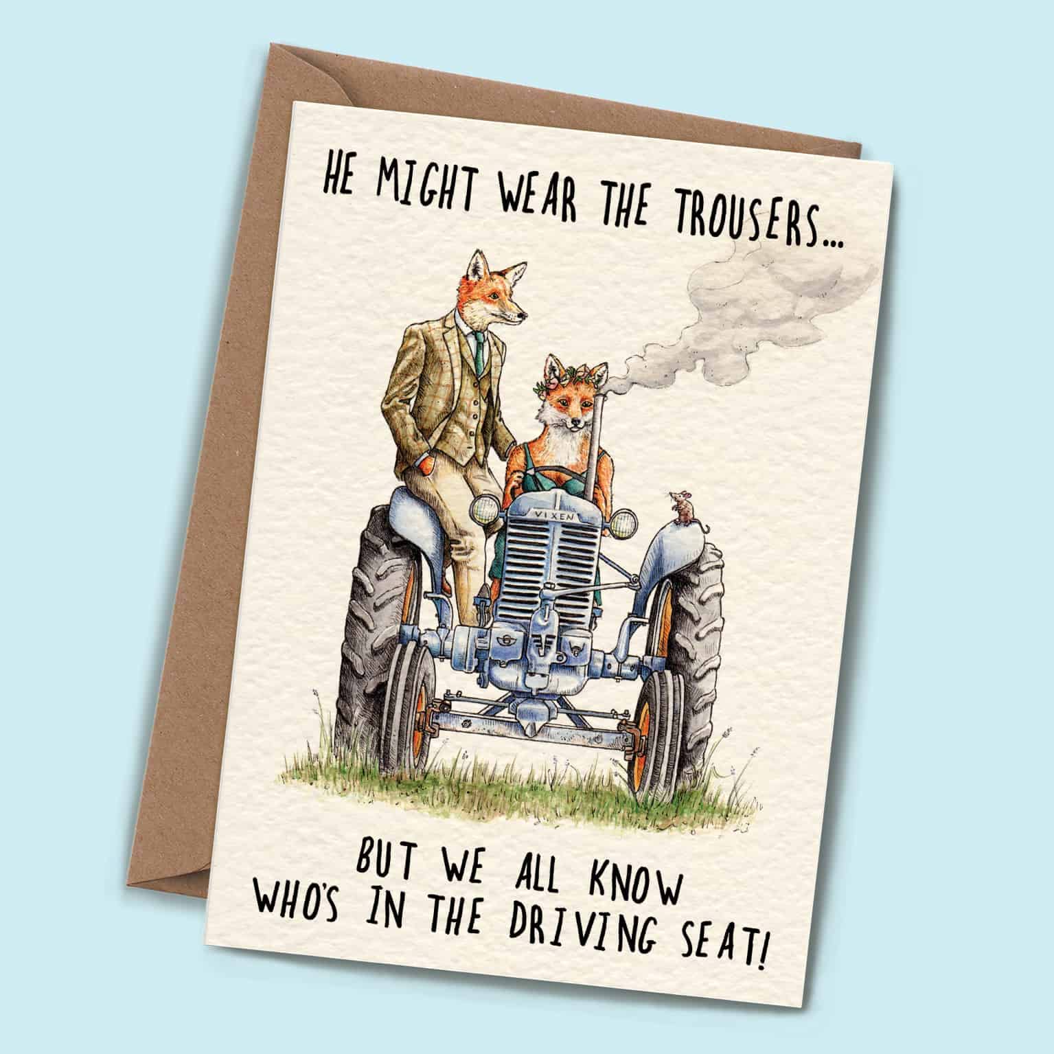 Driving Seat Card - Valentines