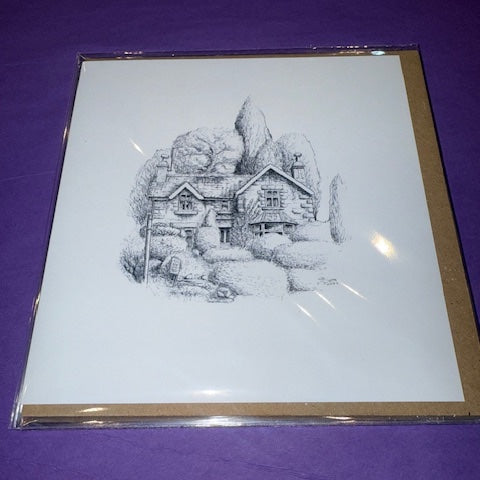 Welsh Cottage Card