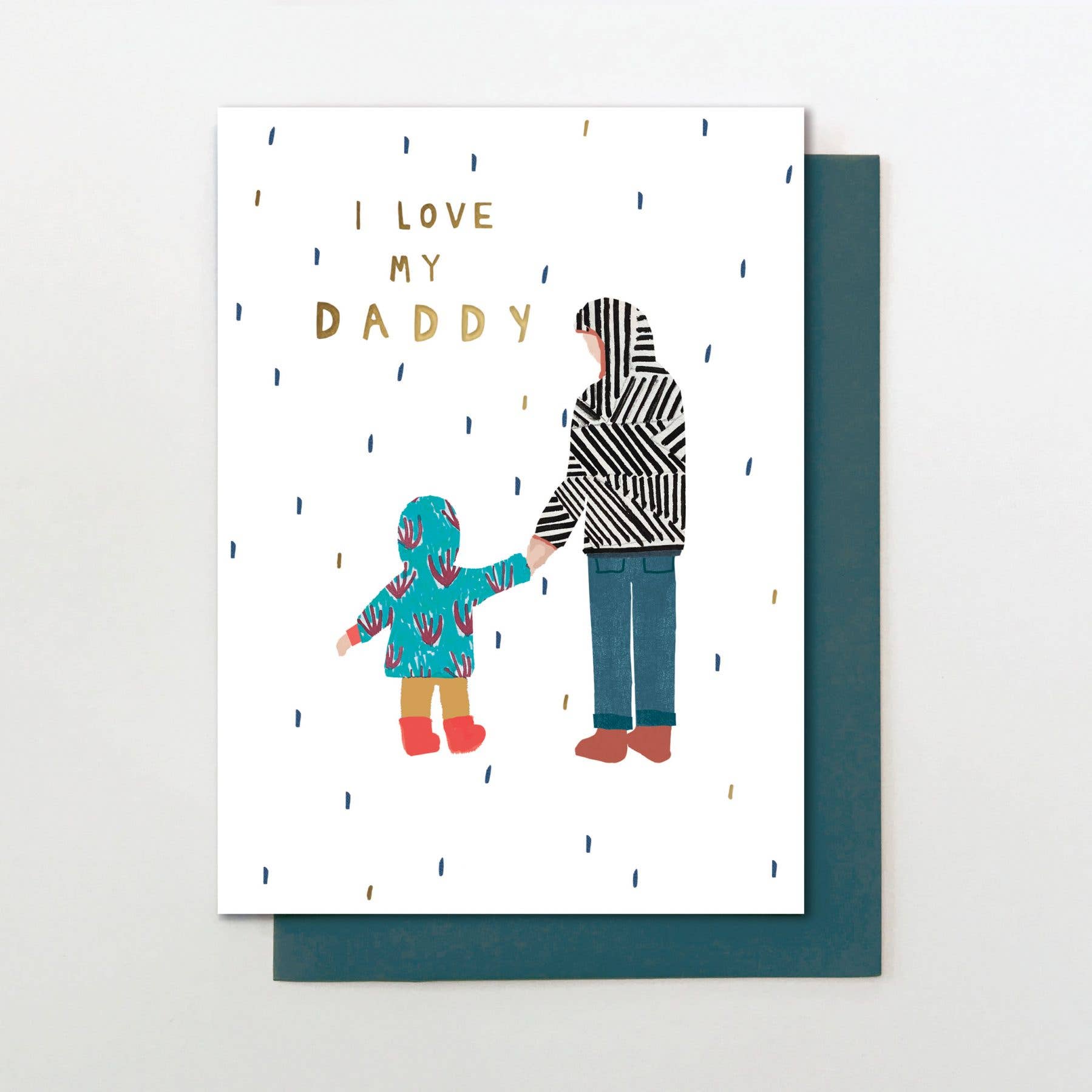 I Love My Daddy - Card