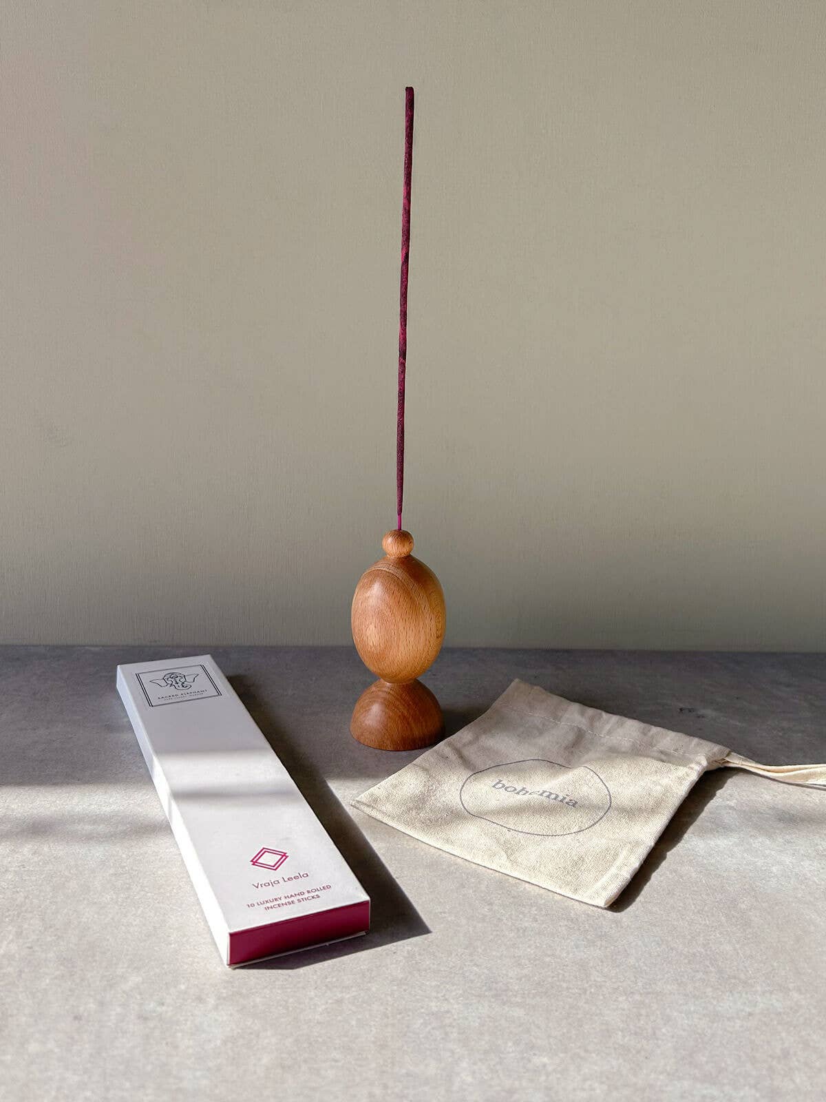 Scottish Beech Incense Holder, Bobbin