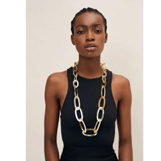 Branch - White Natural Big Link Chain