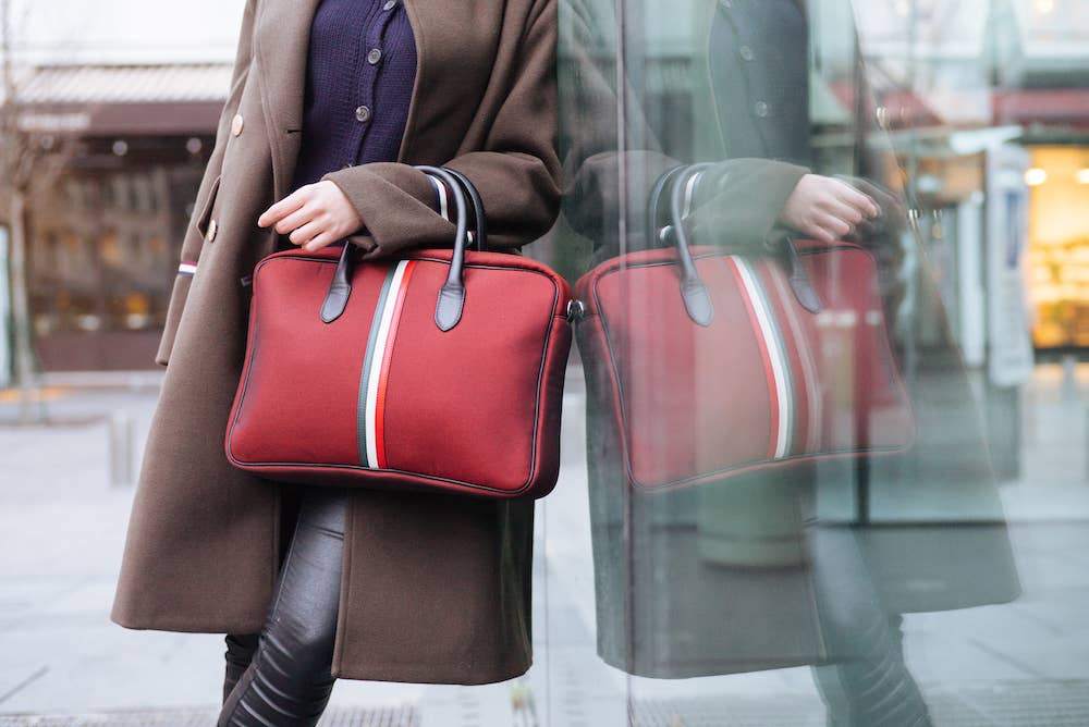 Eco-friendly 15" computer bag Michèle VBR