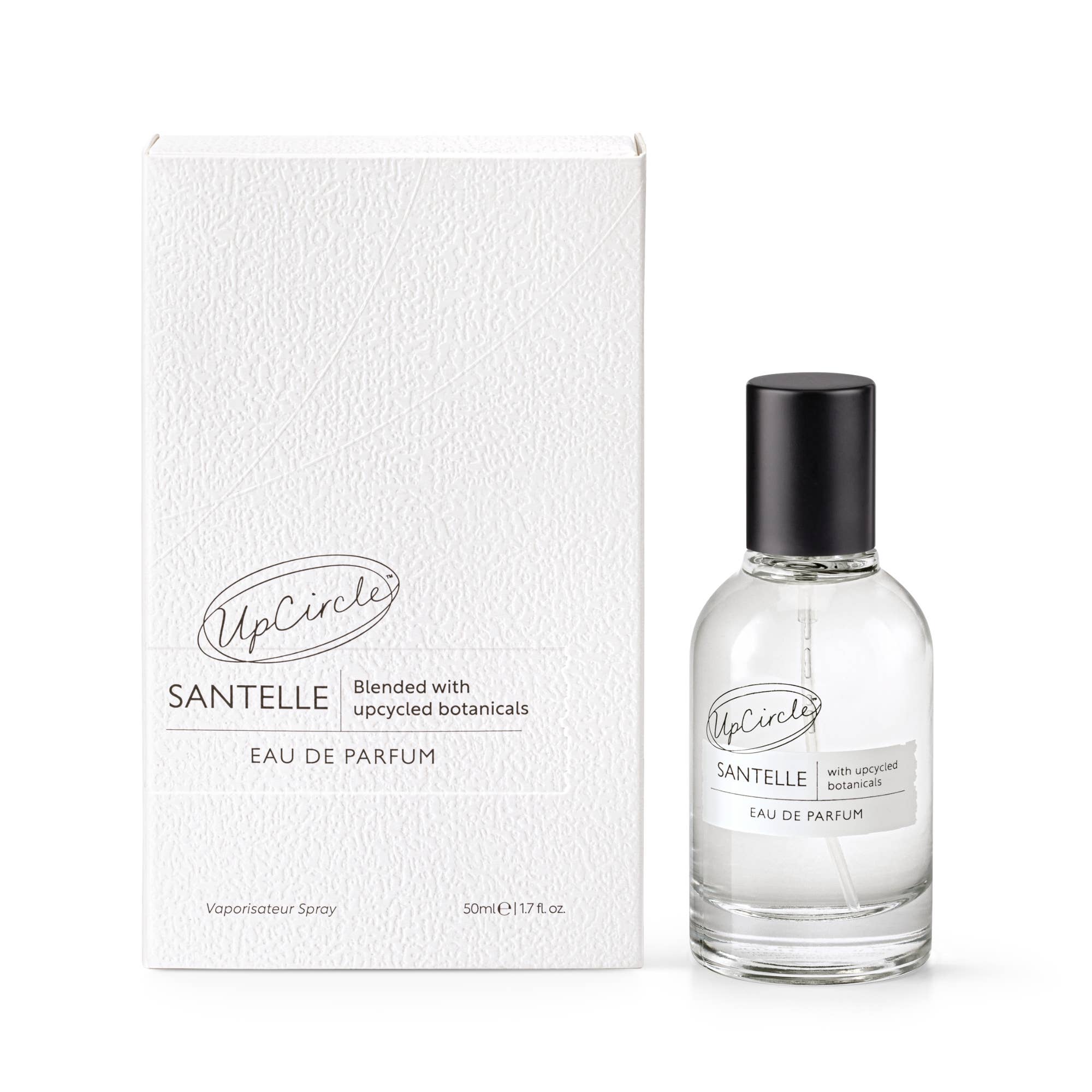 Santelle Eau de Parfum bottle and packaging on a white background