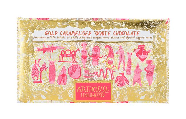 Art House - Gold Caramelised White Choc