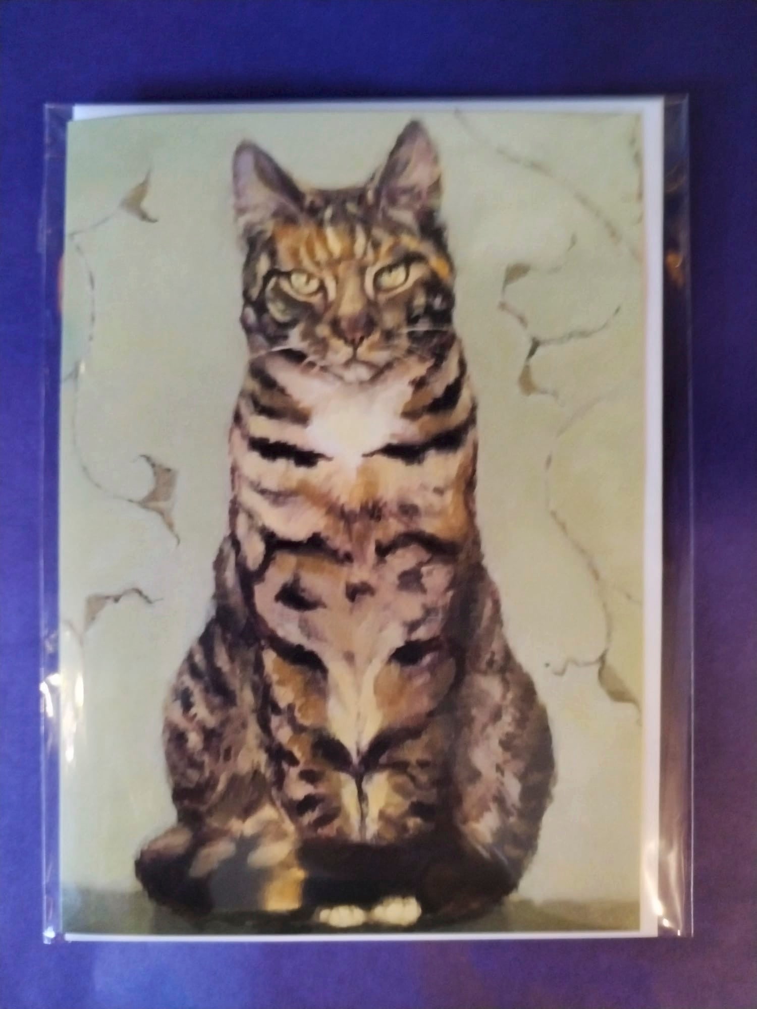 Tabby Cat - Helen Bartholomew Card