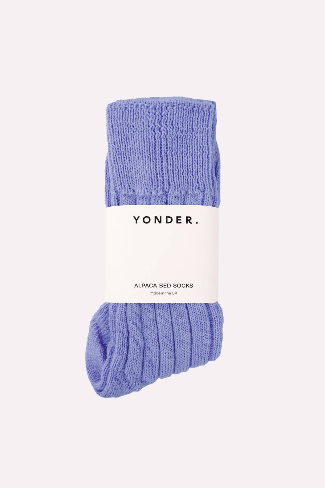 Alpaca Bed Socks | Bluebell: 4-8