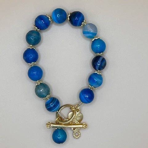 Turquoise Agate Bracelet