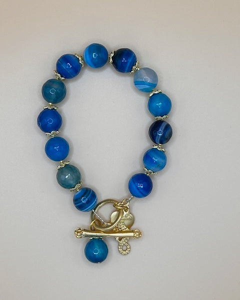 Turquoise Agate Bracelet