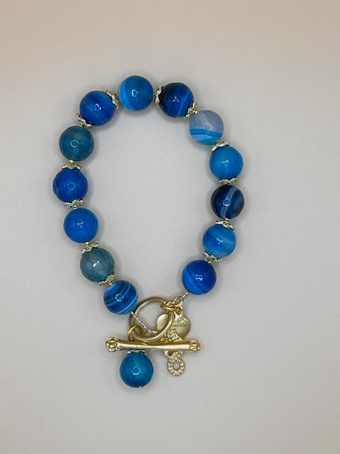 Turquoise Agate Bracelet