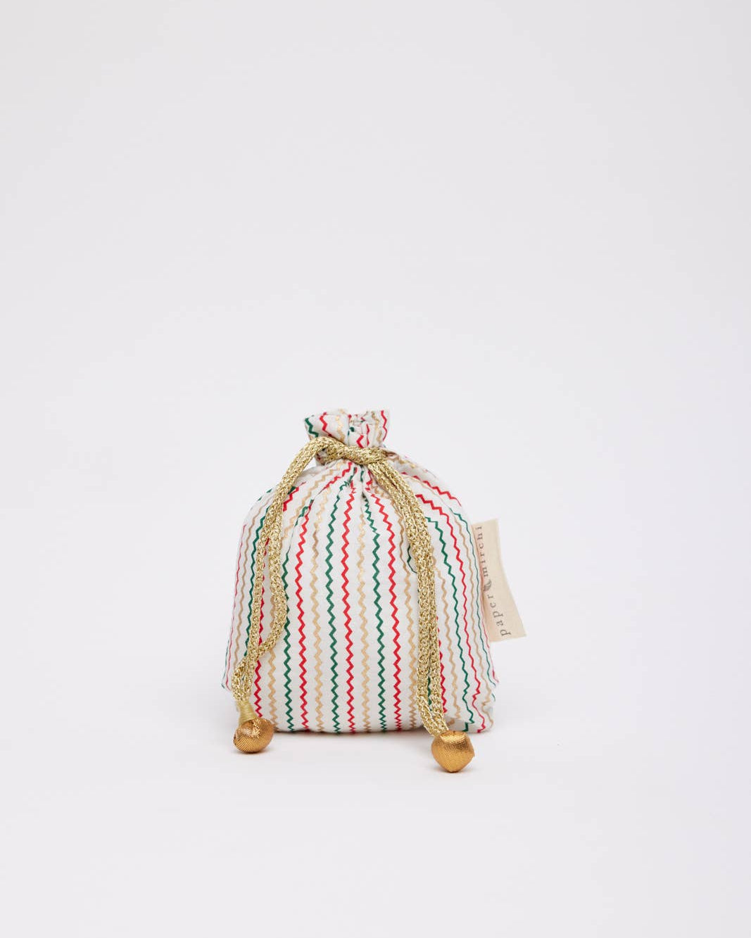 Medium Reusable Fabric Gift Bags Double Drawstring