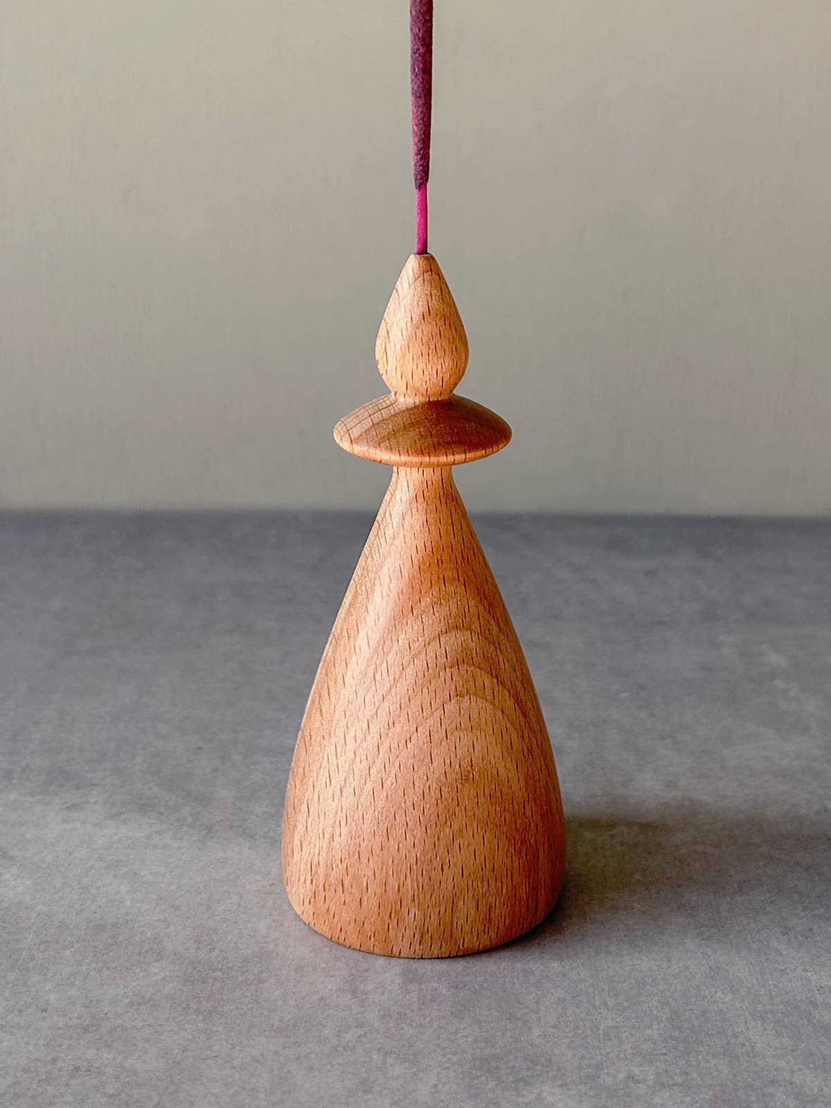 Scottish Beech Wood Incense Holder, Bud