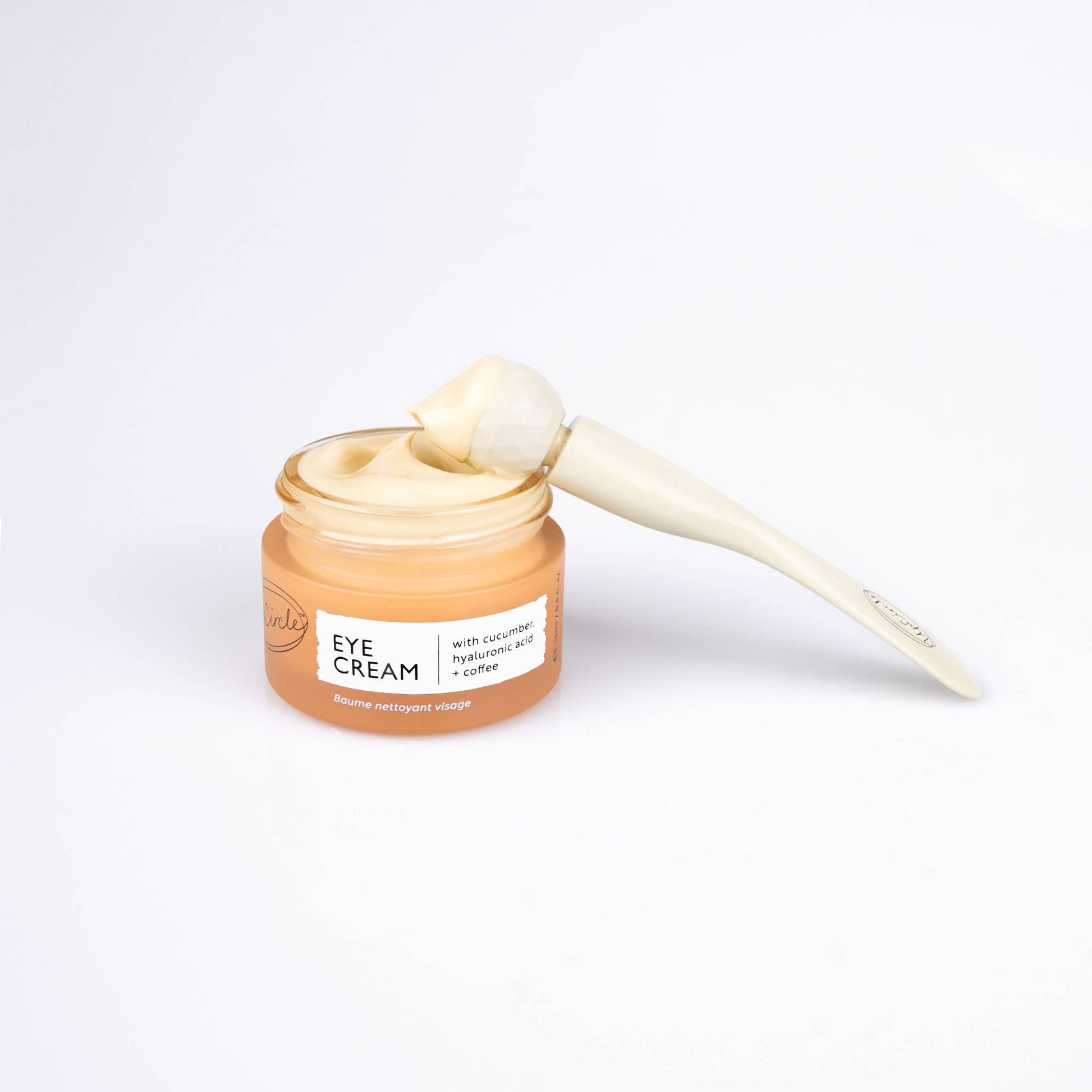 Eco Eye Roller for dark circles + puffy eyes  - Plastic free