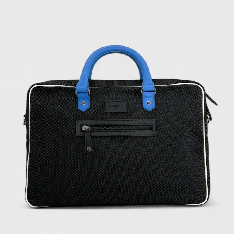 Blue Handle ' Sports Car ' Computer Bag