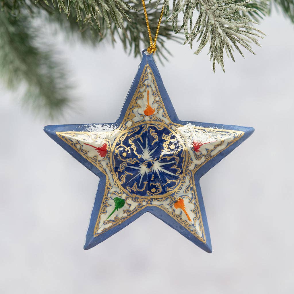 Starburst Floral 3D Hanging Star