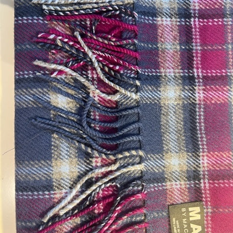 Scarf - Lambs Wool Sapphire