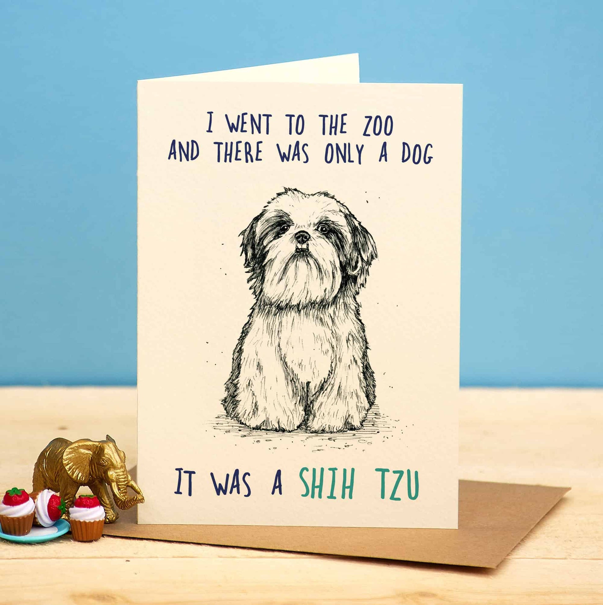 Shih Tzu Card - Everyday Card: 5" x 7"