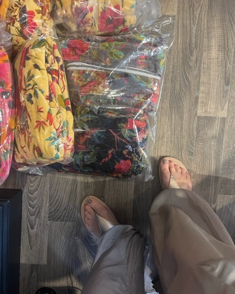 kantha - velvet robe black