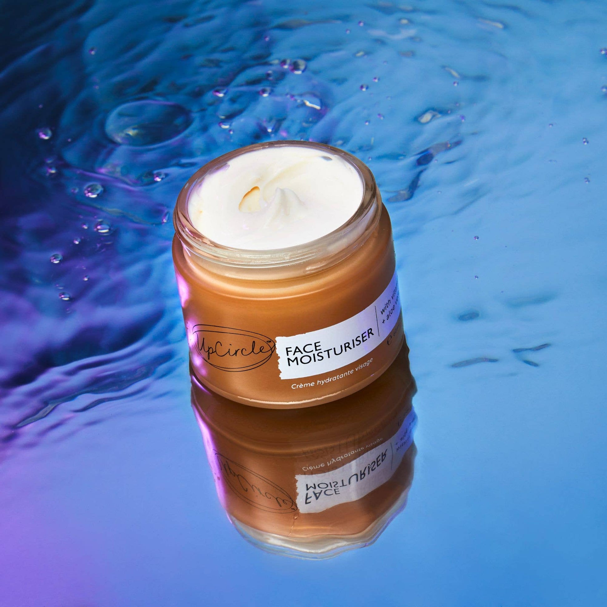 Natural Summer Face Moisturiser with Vitamin E, Aloe Vera: 60ml