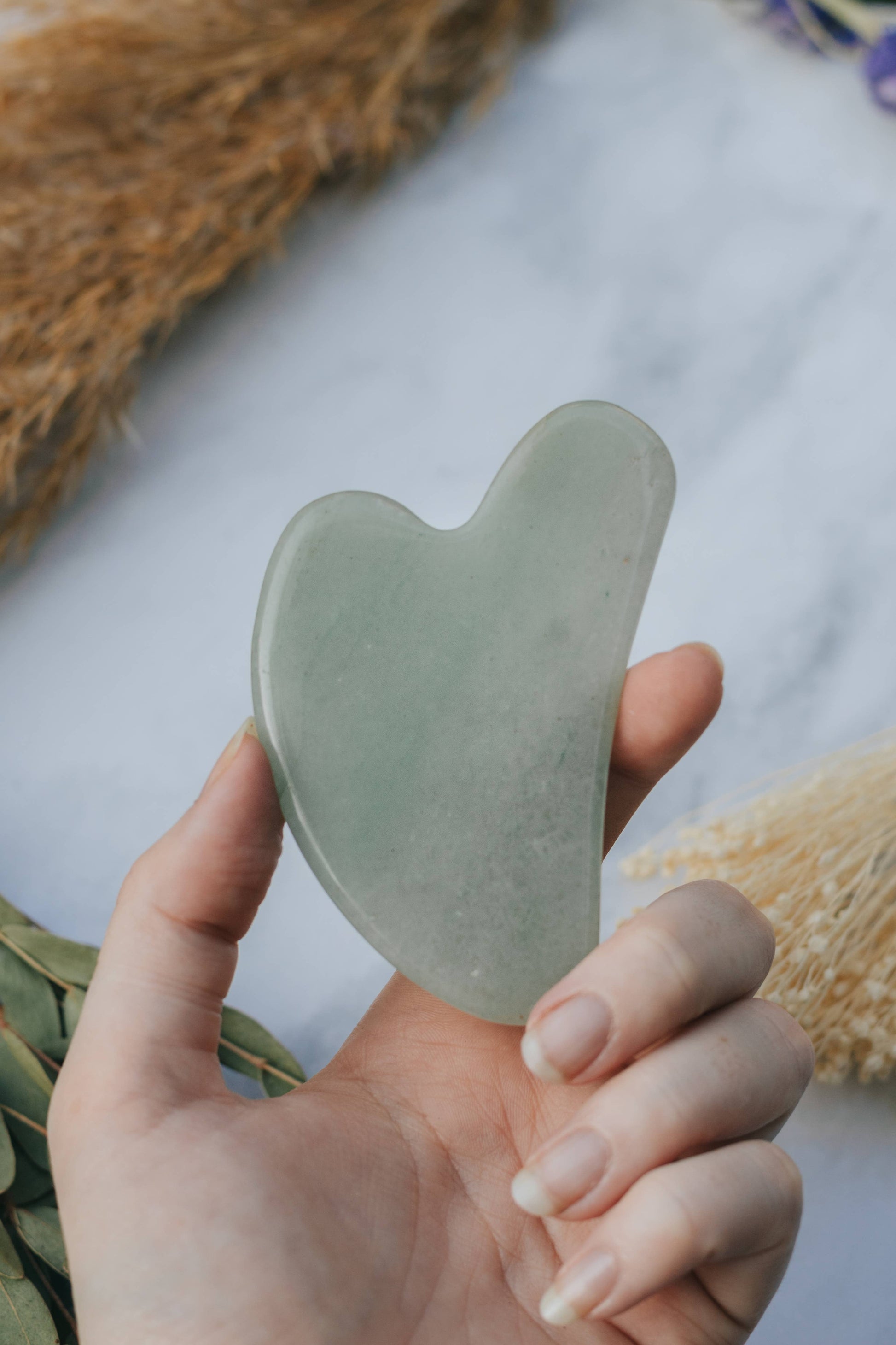 Green Crystal Gua Sha