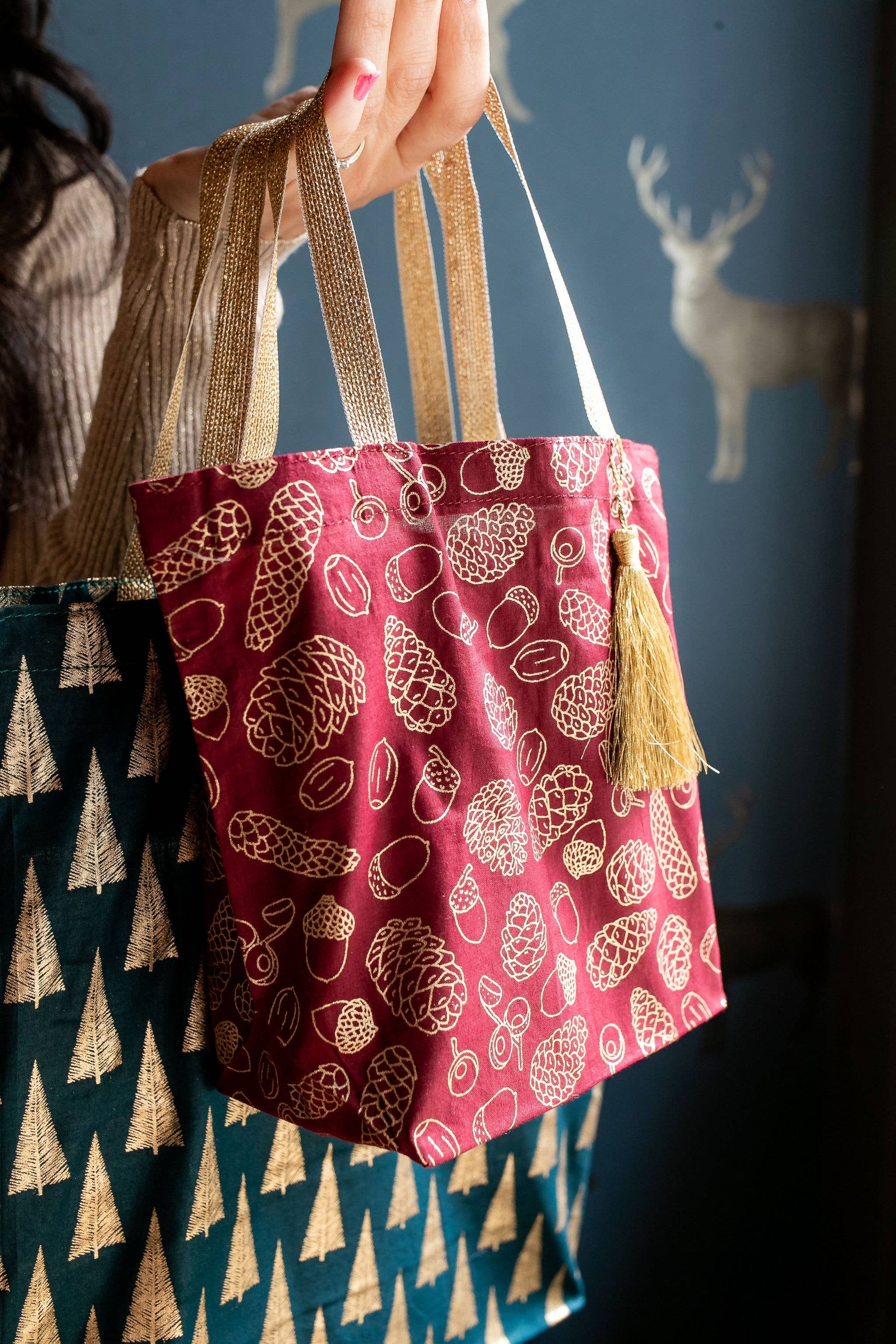 Star Print Bag - Large